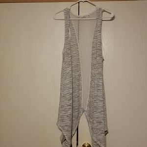 Womens long vest